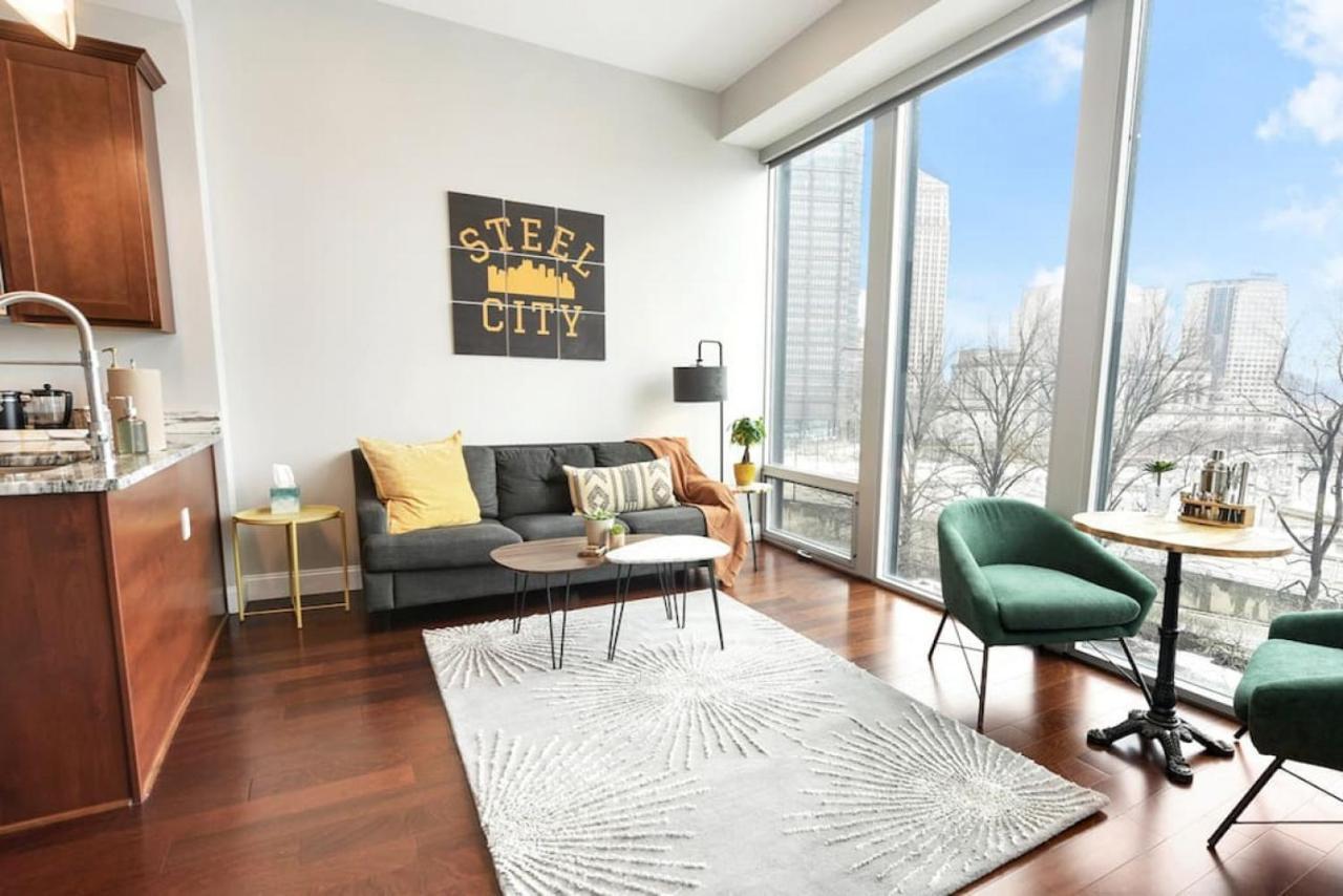 Hostwise Stays - The Washington At Chatham - Free Parking, Private Gym, Skyline Views! Pittsburgh Dış mekan fotoğraf