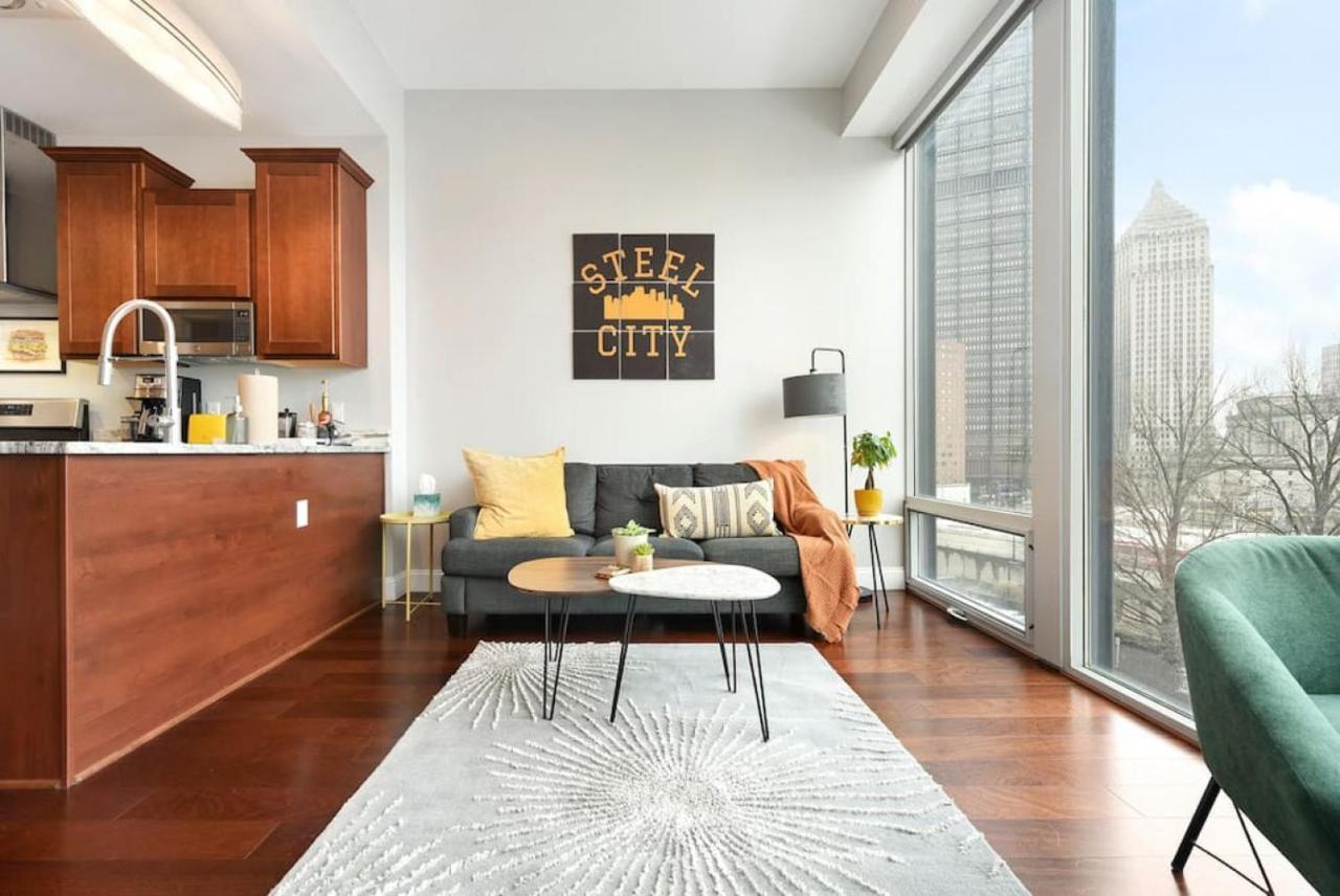 Hostwise Stays - The Washington At Chatham - Free Parking, Private Gym, Skyline Views! Pittsburgh Dış mekan fotoğraf